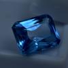 Natural Blue Emerald 11.00 Ct CERTIFIED Rare Sapphire Men's Rings Loose Gemstone AR-609