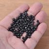 1000pcs Round 4mm Plated Coated Color Natural Wood Small Loose Spacer Beads for DIY Crafts Woodcraft Jewelry Making Accessories