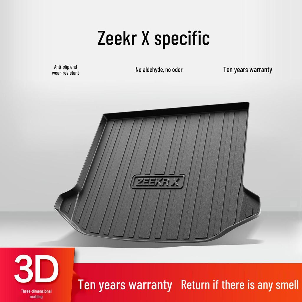 Zeekr X 2026 Модель Коврик в багажник из ТПЭ - Аксессуары для интерьера и Декоративный коврик для заднего ящика