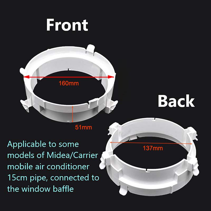 Переходник для выхлопного шланга, портативный соединитель для выхлопного шланга кондиционера, адаптер для окна, соединитель для трубки, аксессуары для кондиционирования воздуха
