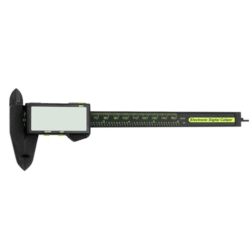 Professional Micrometer Gauge LCD Digital Vernier Caliper 0-150mm Caliper Measurement Tool with Unit Conversion