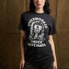Over Worked Under Caffeinated Printed Tshirt Woman Man Summer Fashion Casual Cotton Vintage Streetwear Ropa Hombre