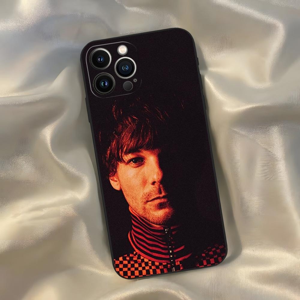 Чехол для телефона Louis Faith In The Future T-Tomlinson для Iphone 16 15 14 13 12 11 Pro Max Xr X Xs Mini 8 Plus SE 2022 Черный Мягкий Сил