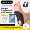 Flat Foot Correction Insole Xo Type Leg Plantar Orthosis Foot Valgus Orthotics High Arch Support Insole