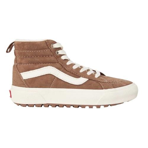 Vans Womens/Ladies Side Stripe Suede High-top Platform High Top Trainers