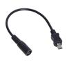Разъем питания DC 5.5x2.1мм гнездо на Mini USB штекер удлинительный кабель для зарядки адаптер (5,5x2,1 мм к Mini USB)