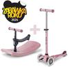 Самокат Micro Mini Deluxe Rock&Go LED dusty rose для детей