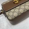 [Pre-Owned] Gucci Horsebit 1955 Small Shoulder Bag 'Beige/Ebony' - Very Good #1U5QXEV
