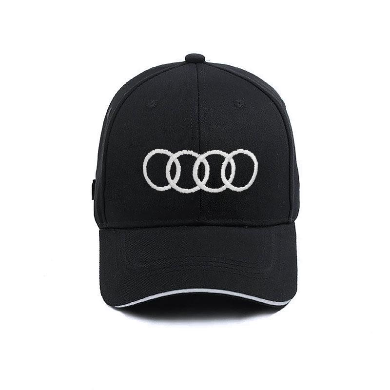 2026 New Car Baseball Cap Fashion Outdoor Sport Cotton Sunblock Hat For Audi C5 C6 C7 A4 B6 B8 B7 A6 A3 A5 Q3 Q5 Q7 8P 8V 8L