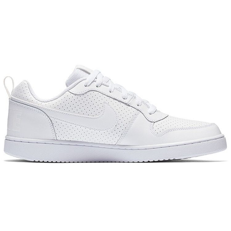 Nike Мужские кроссовки Court Borough Low Triple White Бело-Белые 838937-111