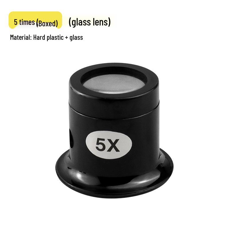 Лупа для ремонта часов: Окулярное стекло 5X, 10X, 15X, 20X
