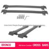 Compatible Cross Bars for 2022 Ford Bronco Roof