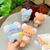 Panda Cat Couple Keyring Gifts Stuffed Animal Stuffed Pendant Backpack Pendant