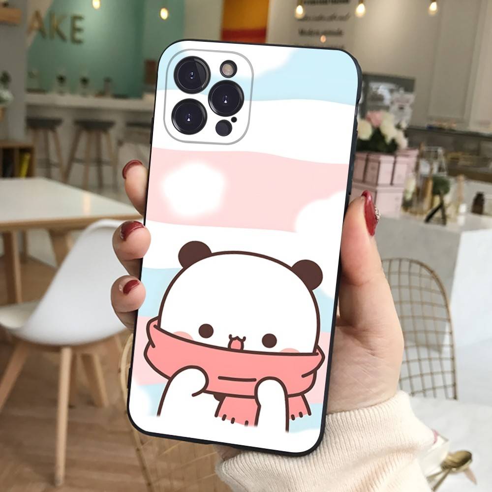 BUBU DUDU Мультяшный Чехол для Телефона Для Iphone 17 16 15 16e 14 13 12 11 Pro Max Plus Чехол Защитная Крышка Coque