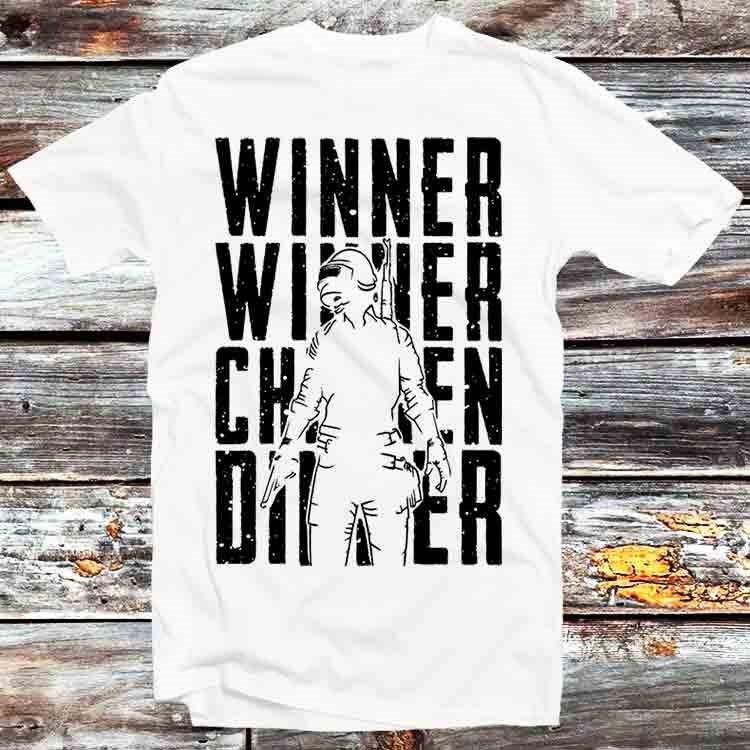 Winner Winner Chicken Dinner Online Gamer T Shirt B636