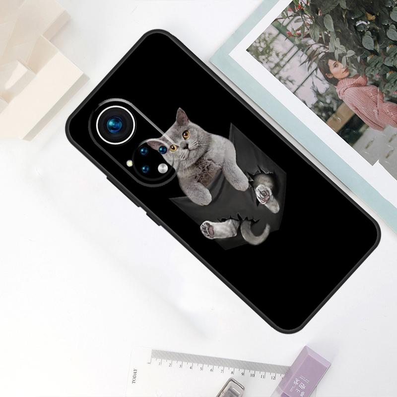 Кошка Британская короткошерстная Для Honor Magic 8 Pro 6 7 Lite Чехол Для Honor 200 400 50 70 90 X8c X8b X9a X9b X9c X9d Win RT