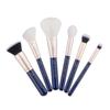 Набор профессиональных кистей для макияжа, 6 шт (Prussian Blue/Golden Sands)