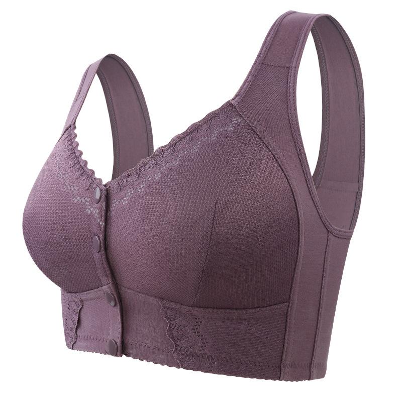 Front Closure Bra Sexy Bras Top Women Comfortabable Plus Size Underwear Seamless No Wire Bralette 36-58
