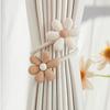 2 шт. Держатель для штор Пряжка для штор Милая клипса для штор Украшение Цветок Подхват для штор Домашний декор