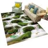 3D Carpet Floor Mat Landscape Pattern Living Room Carpets Sofa Mat Bedroom Bedside Rugs Entrance Non Slip Doormat Rug