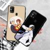 Black Case for Xiaomi Redmi 13C Note 9 iPhone XR 7 8 14 15 11 12 13 X XS Pro Max Samsung A25 S23 S24 FE Ultra Plus Lack Jack Anime