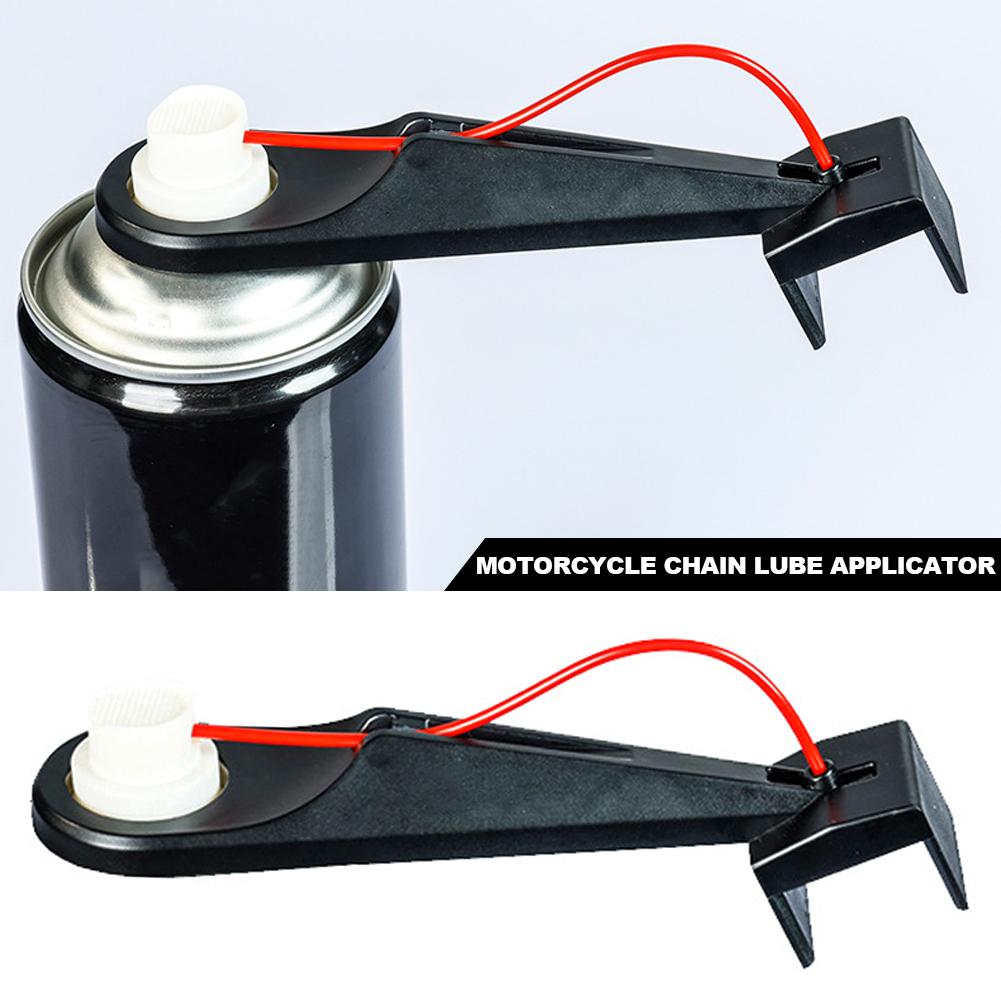 Комплект для смазки цепи мотоцикла, распылитель для смазки цепи мотоцикла, аппликатор для смазки цепи, насадка для очистки цепи без пятен
