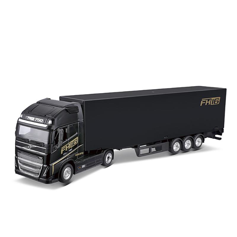 1:43 Volvo FH16 Globetrotter 750 XXL Прицеп Легкосплавная Модель Автомобиля Литье под Давлением и Игрушечные Транспортные Средства Масштабная Модель Автомобиля Игрушка Для Детей