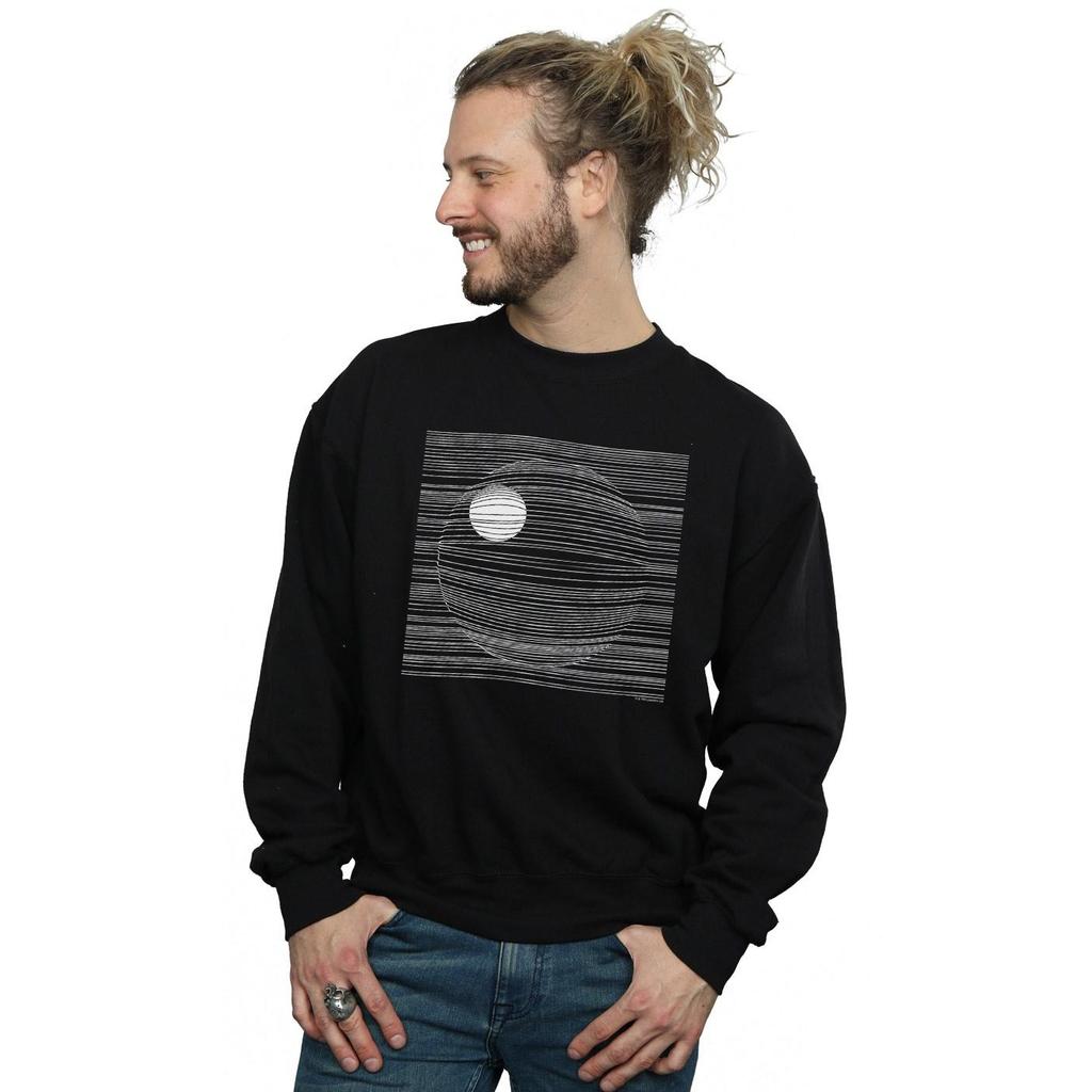Star Wars Mens Death Star Lines Sweatshirt