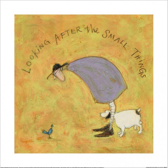 Sam Toft Looking After The Small Things Poster