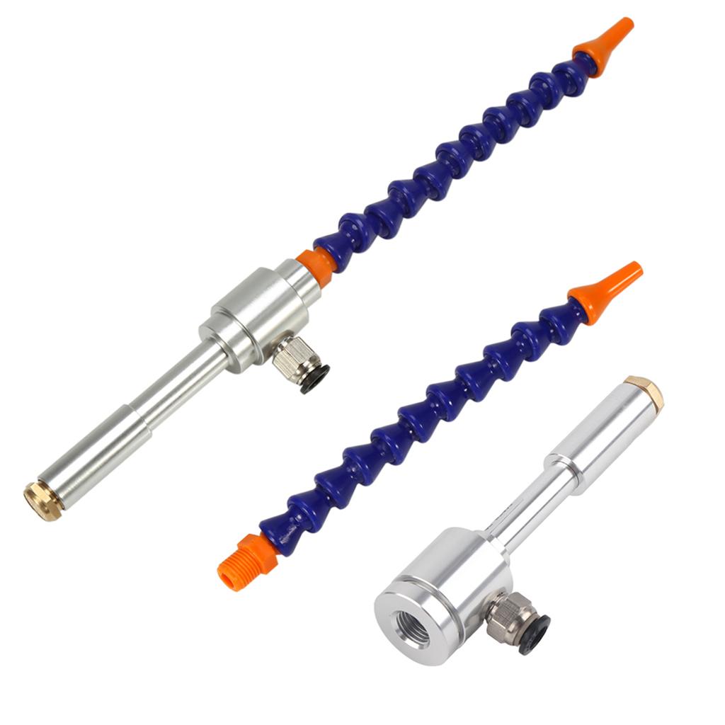 130mm Aluminum Alloy Mechanical Process Mini Vortex Cold Air Dry Cooling Gun Flexible Tube