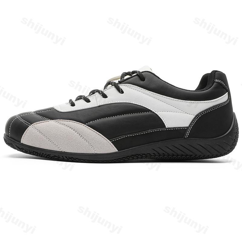 Мода 2025 Весна Новая Мужская Модная Тенденция Нескользящая Повседневная Спортивная Обувь Тонкая Подошва Низкий Верх Универсальные Удобные Кроссовки на Плоской Подошве со Шнуровкой