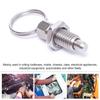 Hand Retractable Spring Plunger Stainless Steel Lock Out M6s Type Quick Release Pins with Knurled Handle for Toolboxes