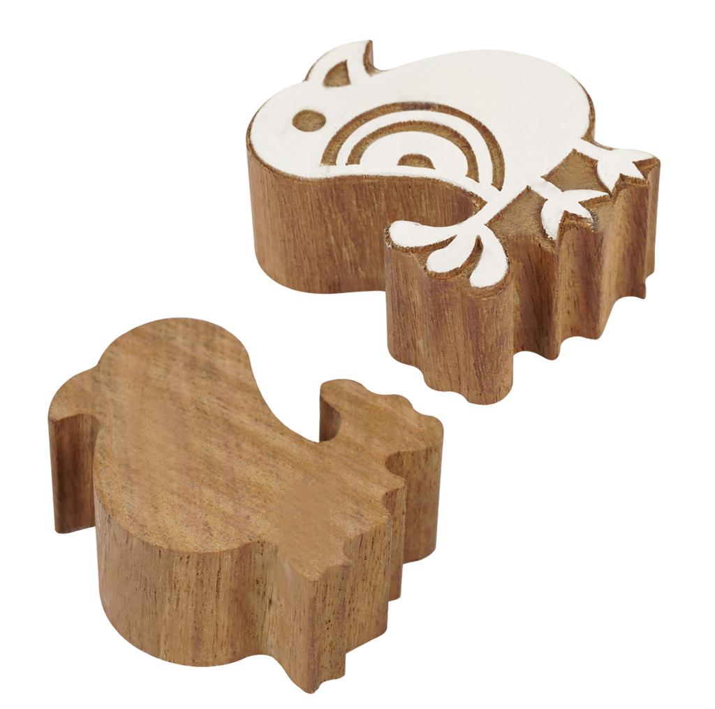 IBA Indianbeautifulart Текстильный печатный блок с птицей, резной деревянный штамп ручной работы, деревянный блок для печати, текстильные штампы для ткани, керамики