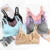 Women Nursing Bra Front Buckle Adjustable Shoulder Straps Maternity Bra