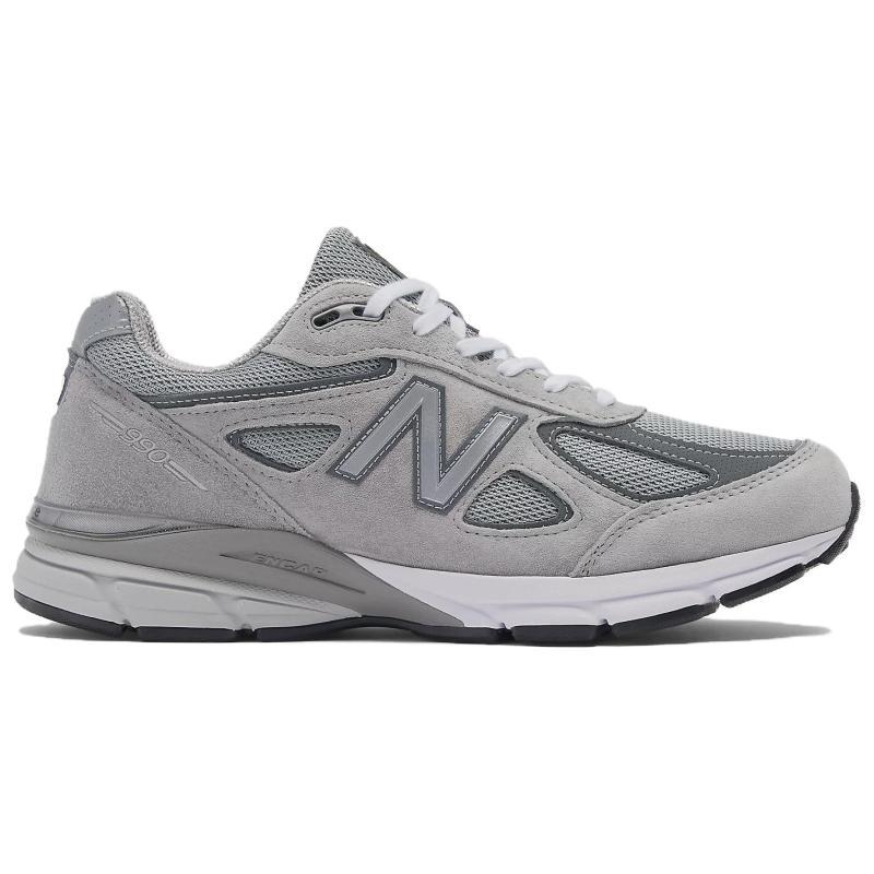 New Balance 990v4 Сделано в США Серые Серебристые Кроссовки U990GR4