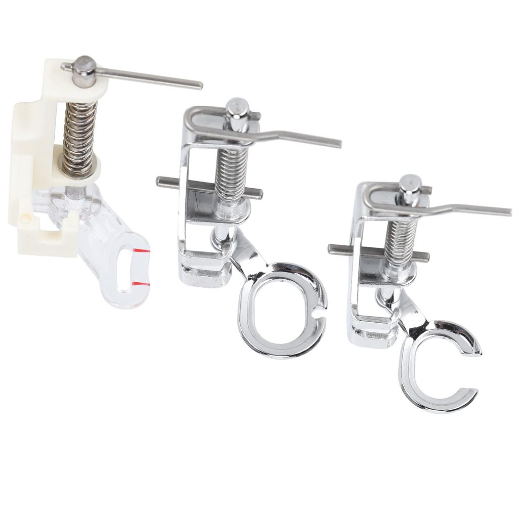 Presser Foot Stainless Steel Scroll Wheel Sew Foot for Lockstitch Sewing Machine Accessories