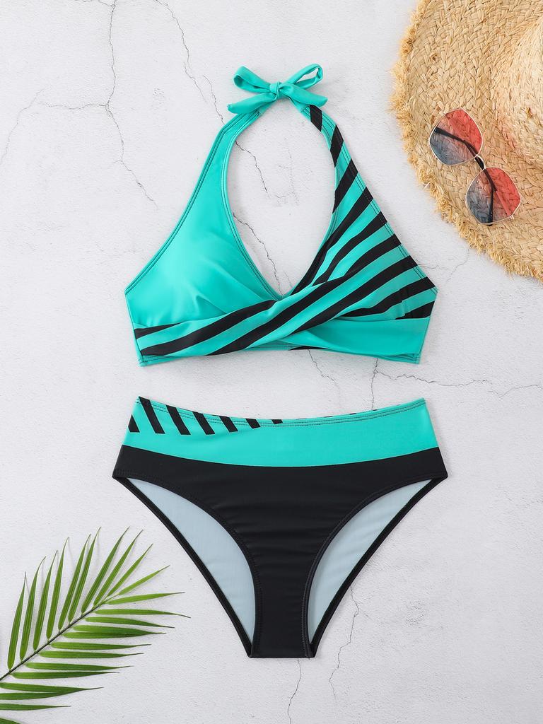 Женский комплект бикини, сексуальный купальник, купальник из двух частей, купальные костюмы, боди, пляжная одежда, купальные комплекты больших размеров