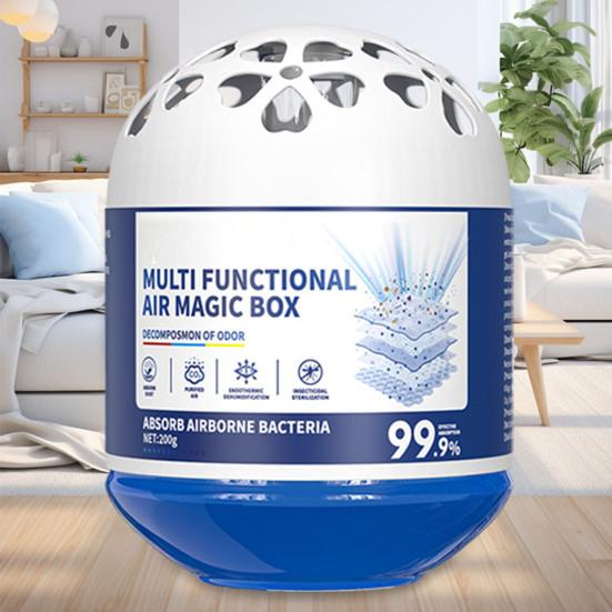 1/2 шт. Коробка для очистки воздуха и удаления пыли Долговечный освежитель воздуха Многофункциональный очиститель воздуха на растительной основе Очиститель Автоматический сбор пыли