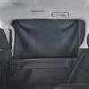 Tsuchiya Yac Car Interior Goods Comfortable and Magnetic Large Maximum 52cm x 90cm Set of Easy-to-Use Curtains, Black, Size, (H) (W), 2, LS-138