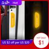 2025 Hot 4PCS Car Door Reflective Sticker Warning Reflector Sticker Decal Auto Styling for Mercedes benz A B C E G CLA GLK CLASS