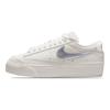 Nike Блейзер Женские кроссовки из искусственного меха шерпа на низкой платформе с белым парусом, серебристо-металлик DO8993-100