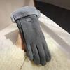 Thick Winter Gloves Velvet Women Mittens Skiing Plush Gloves  Girls