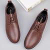 Классические мужские кроссовки Elegantes Man Casual Shoes Дышащие мужские деловые туфли из натуральной кожи Oxford Shoes Мужская официальная обувь