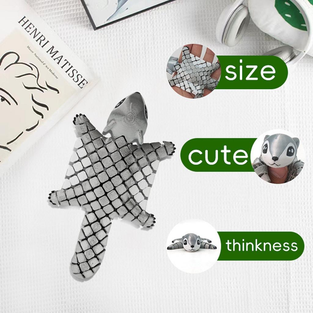 Симуляция Веселая Летающая Мышь Активность Снятие Стресса Игрушка Машина Настольное Украшение Пластиковая Фигурка