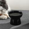 Ceramic Cat Bowl Slanted/Flat Mouth Dog Food Feeding Basin Pet High Foot Bowl  Neck Protection