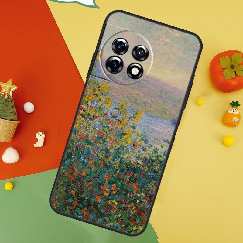 Чехол-арт с цветами для OnePlus Nord 5 CE 2 3 4 Lite N20 N30 OnePlus 15 13 12 11 10 10T 12R 13T 13R