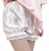 Lolita Petticoat Pumpkin Pants Showing Panties Inner Pants Free Size [Lady Lazy] Women's (White)