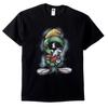 Looney Tunes Mens Marvin The Martian Caution T-Shirt