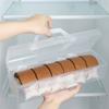 Практичный контейнер для хранения рулетов для выпечки, контейнер для свежести рулетов для выпечки, легко складывается, кухонная утварь