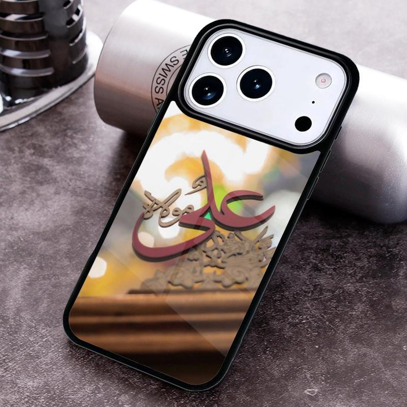 Ислам Шиитский Али Имамат Искусство Чехол для Телефона для iPhone 17 16 15 Pro Max Air 14 13 12 11 Plus Ударопрочный Чехол